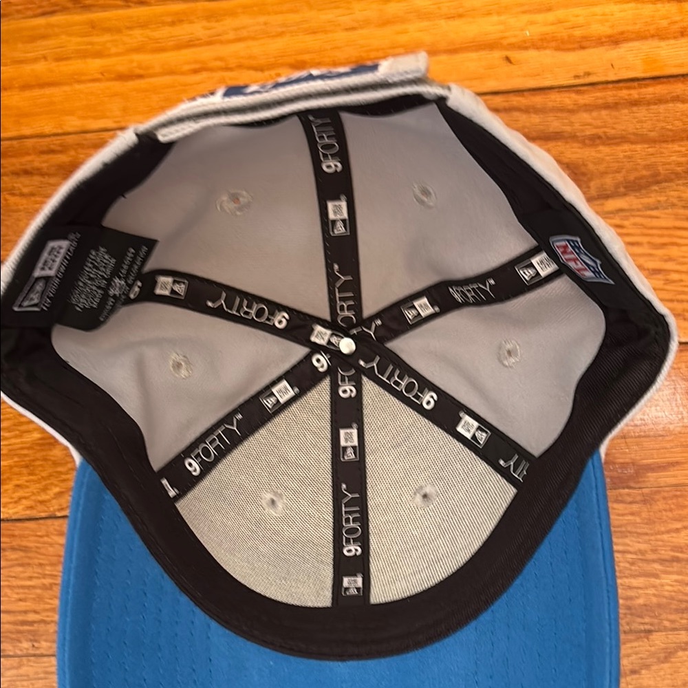 New Era Detroit Lions Gray and Blue Women's Hat - Picture 4 of 6